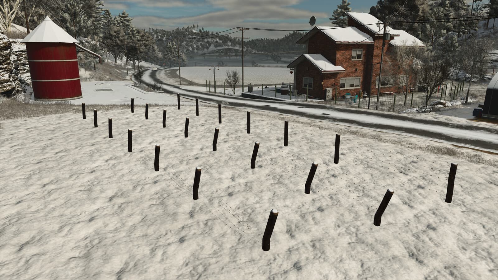 Barbed Wire Fence 4