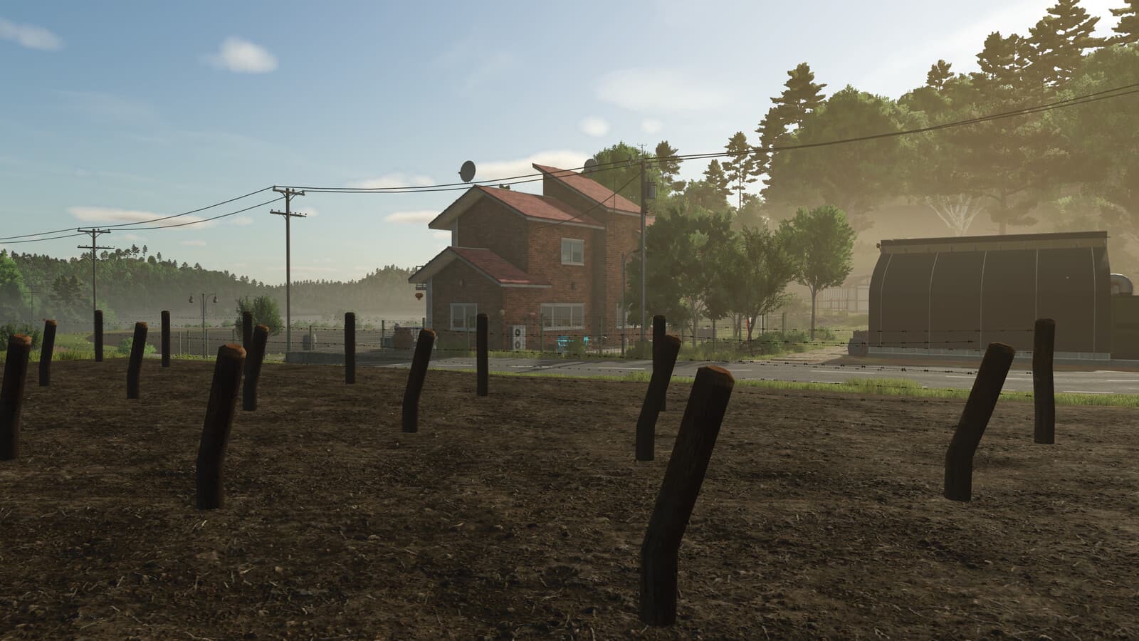 Barbed Wire Fence 3