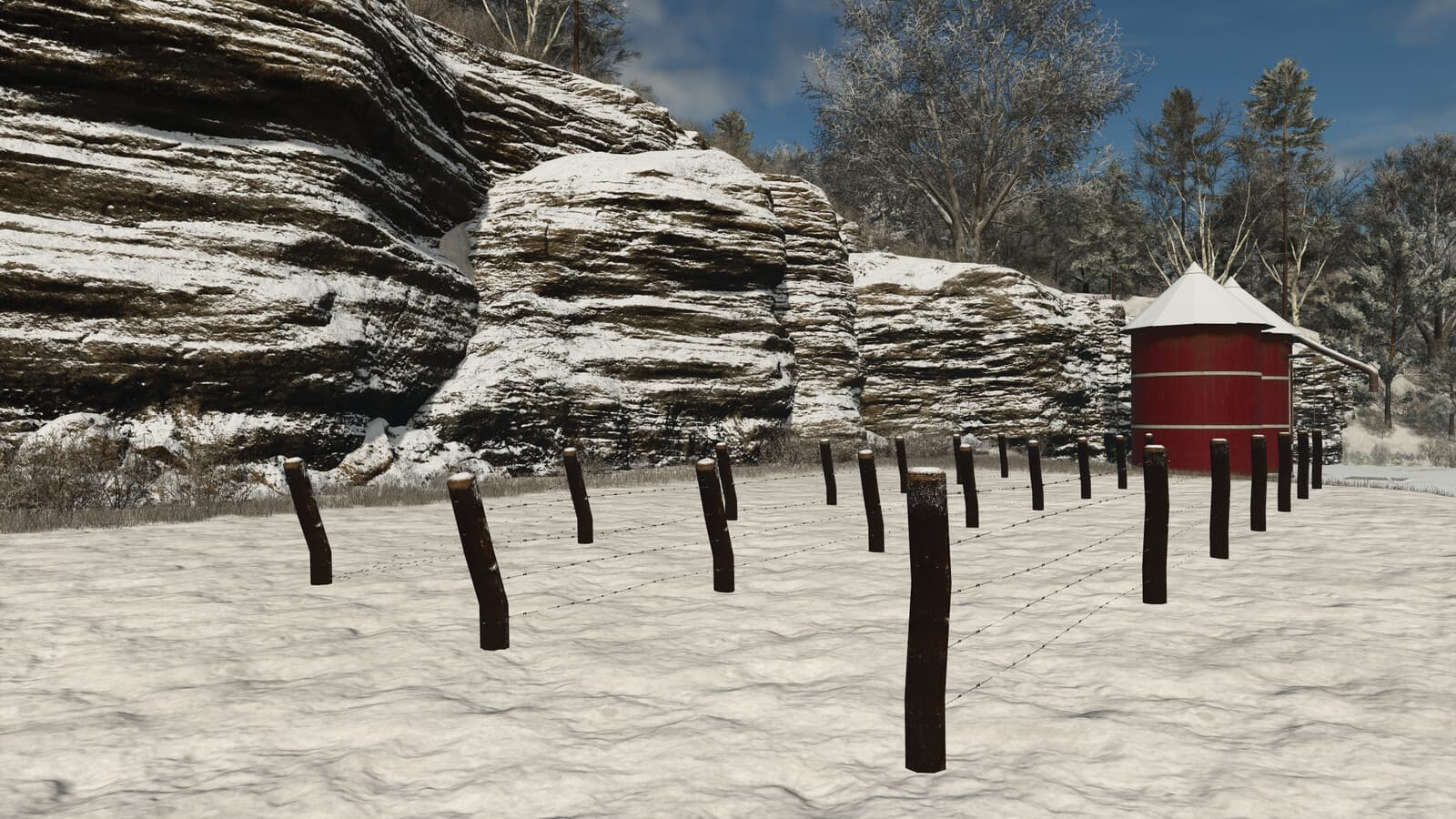 Barbed Wire Fence 2