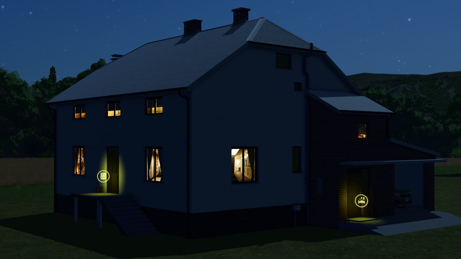 Big White Farmhouse 2