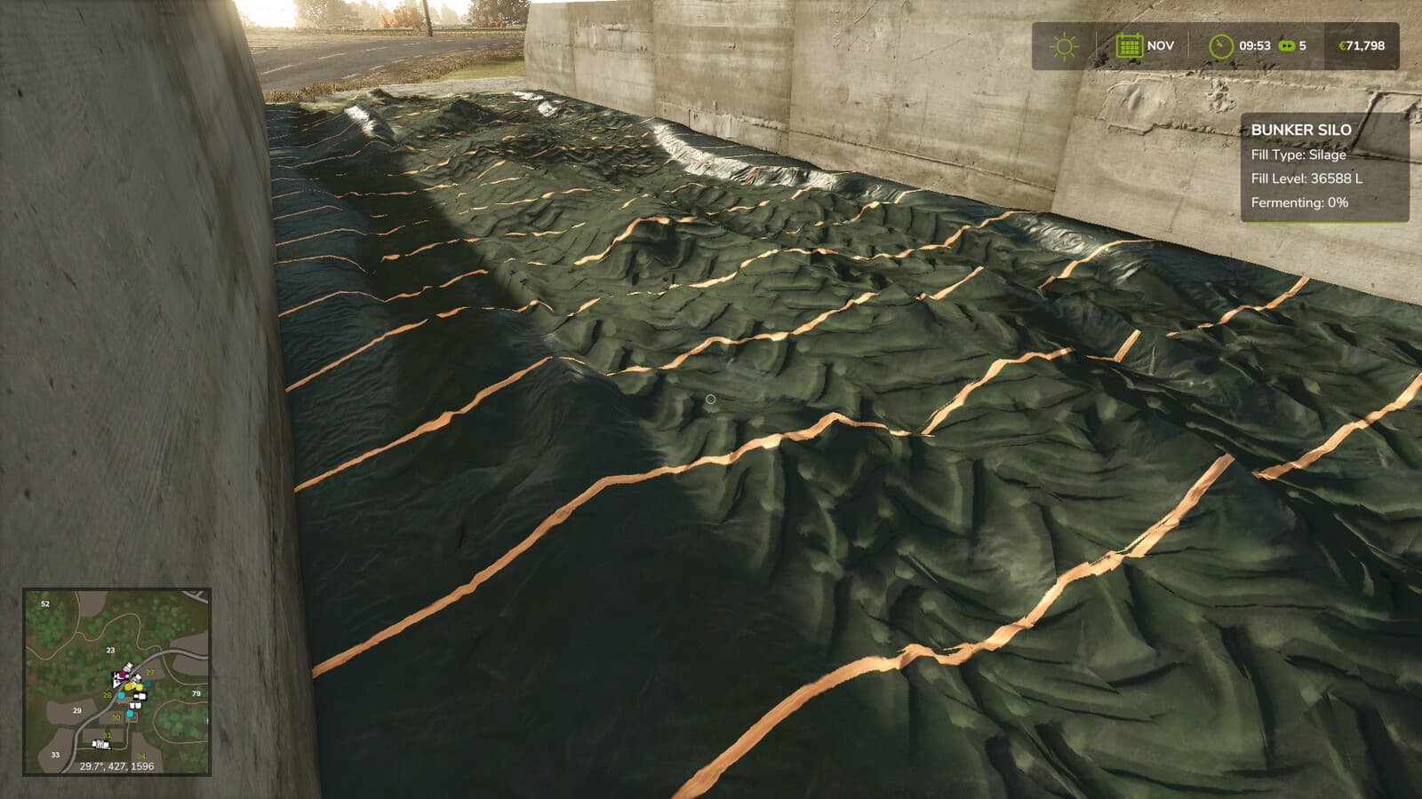 Bunker Silo HUD 2