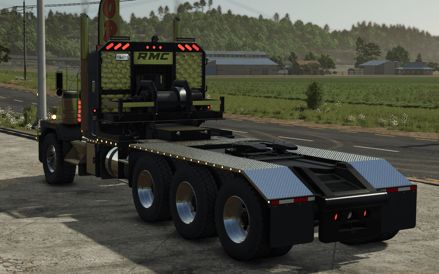 C500 Oilfield Winch Truck 4