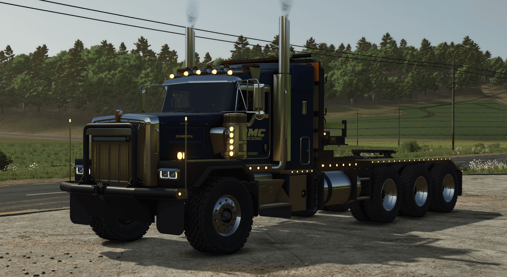 C500 Oilfield Winch Truck