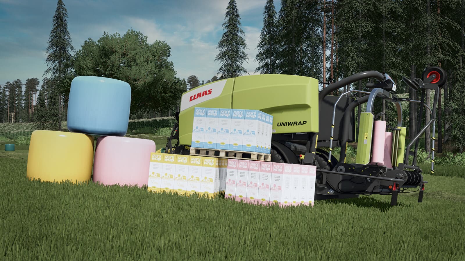 CLAAS ROLLANT 455 UNIWRAP 3