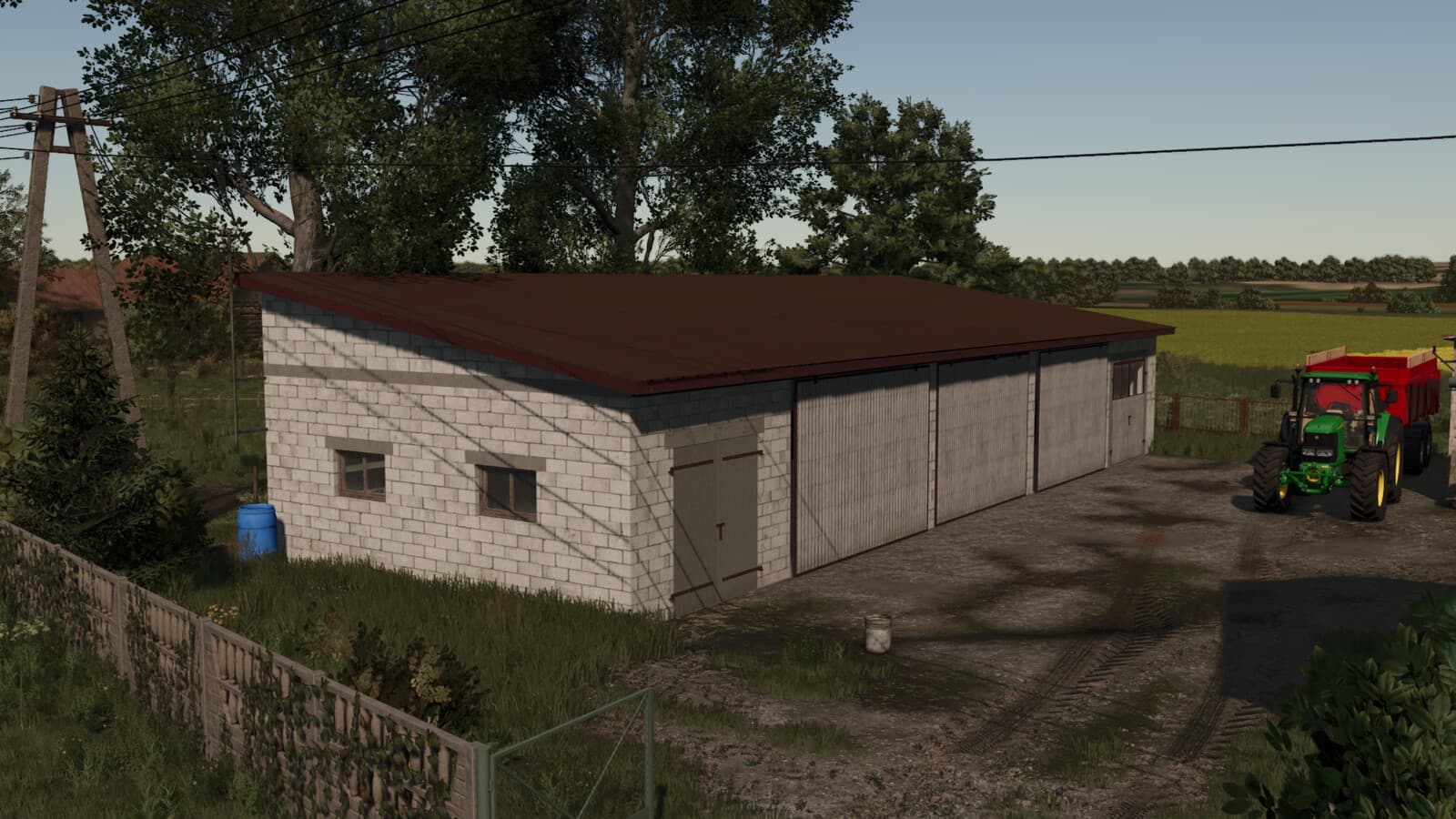 Concrete Block Garage 5