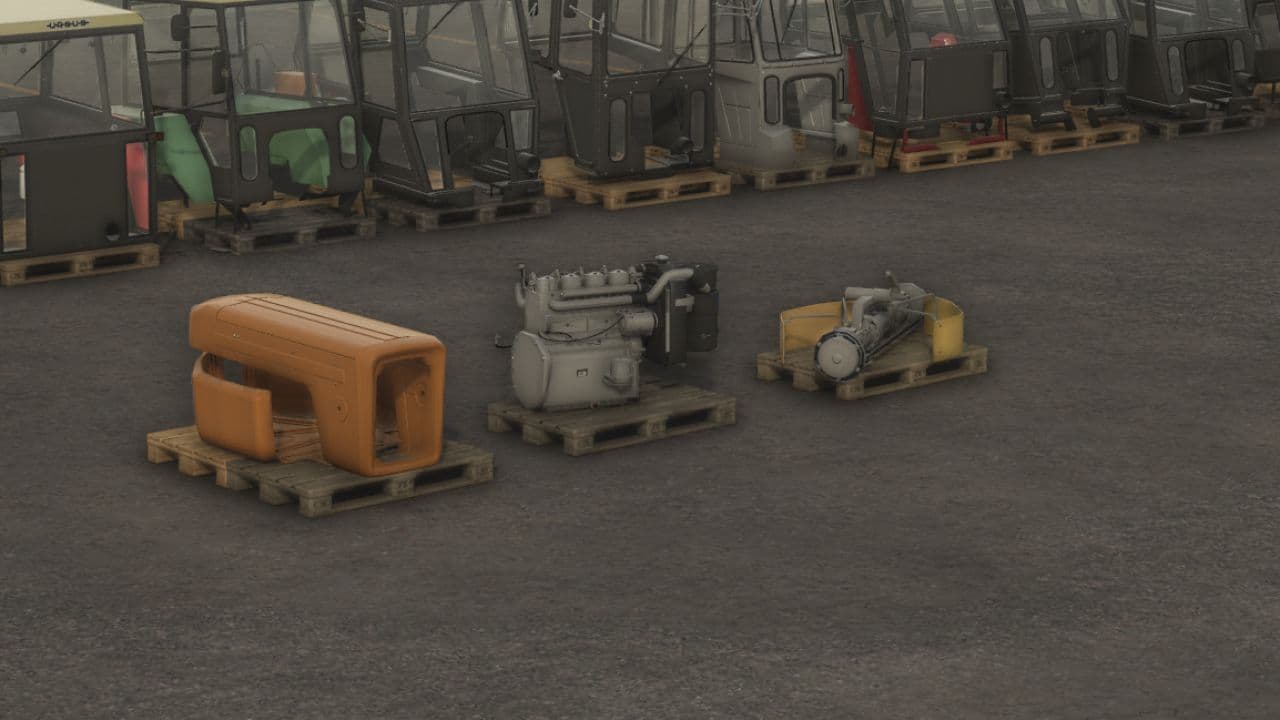 Decoration on pallets 4