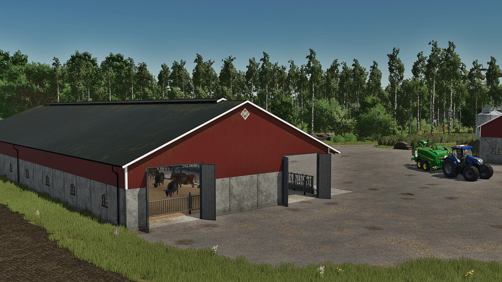 Deep-Bedded Cowshed 4