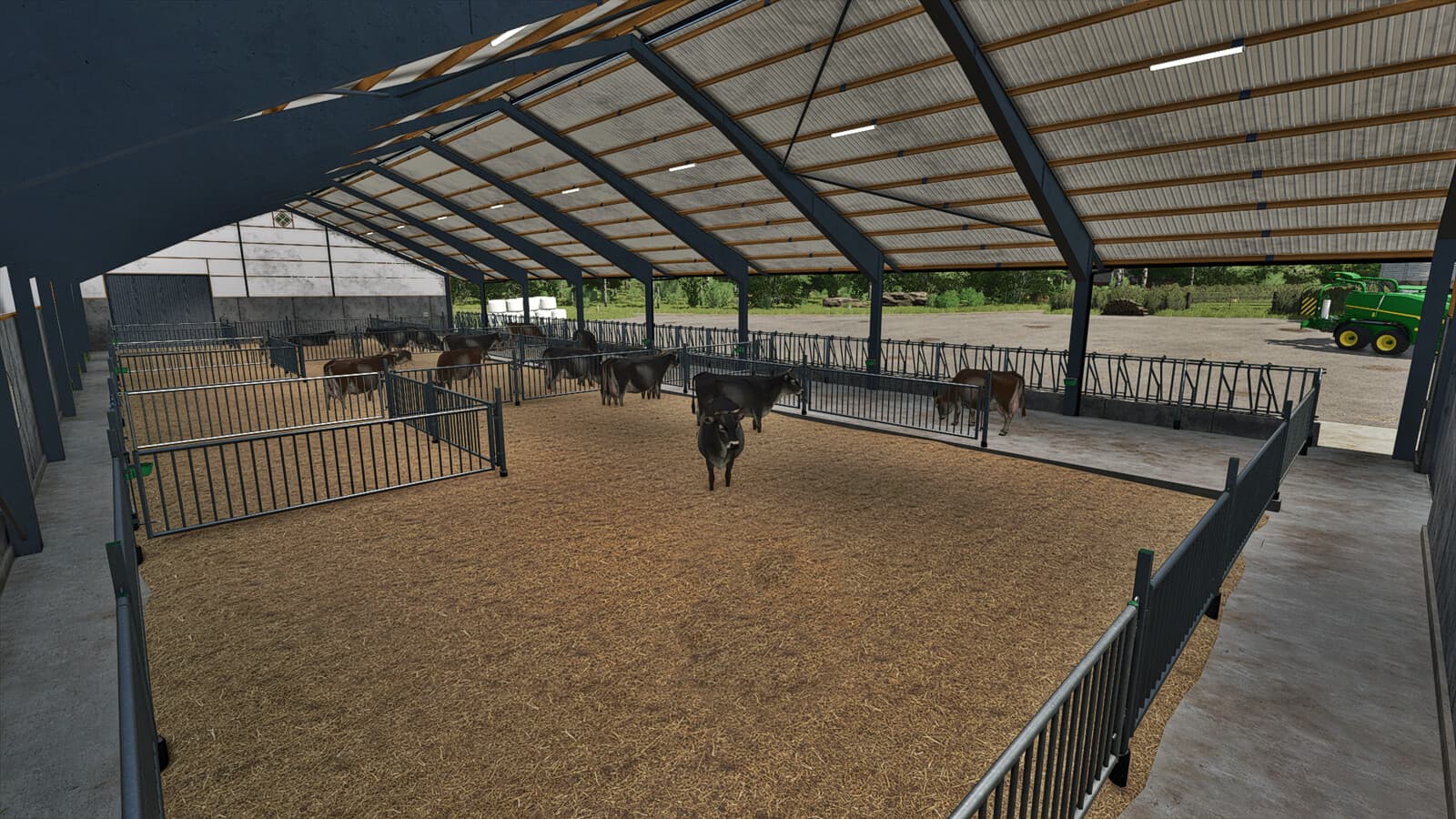 Deep-Bedded Cowshed 2
