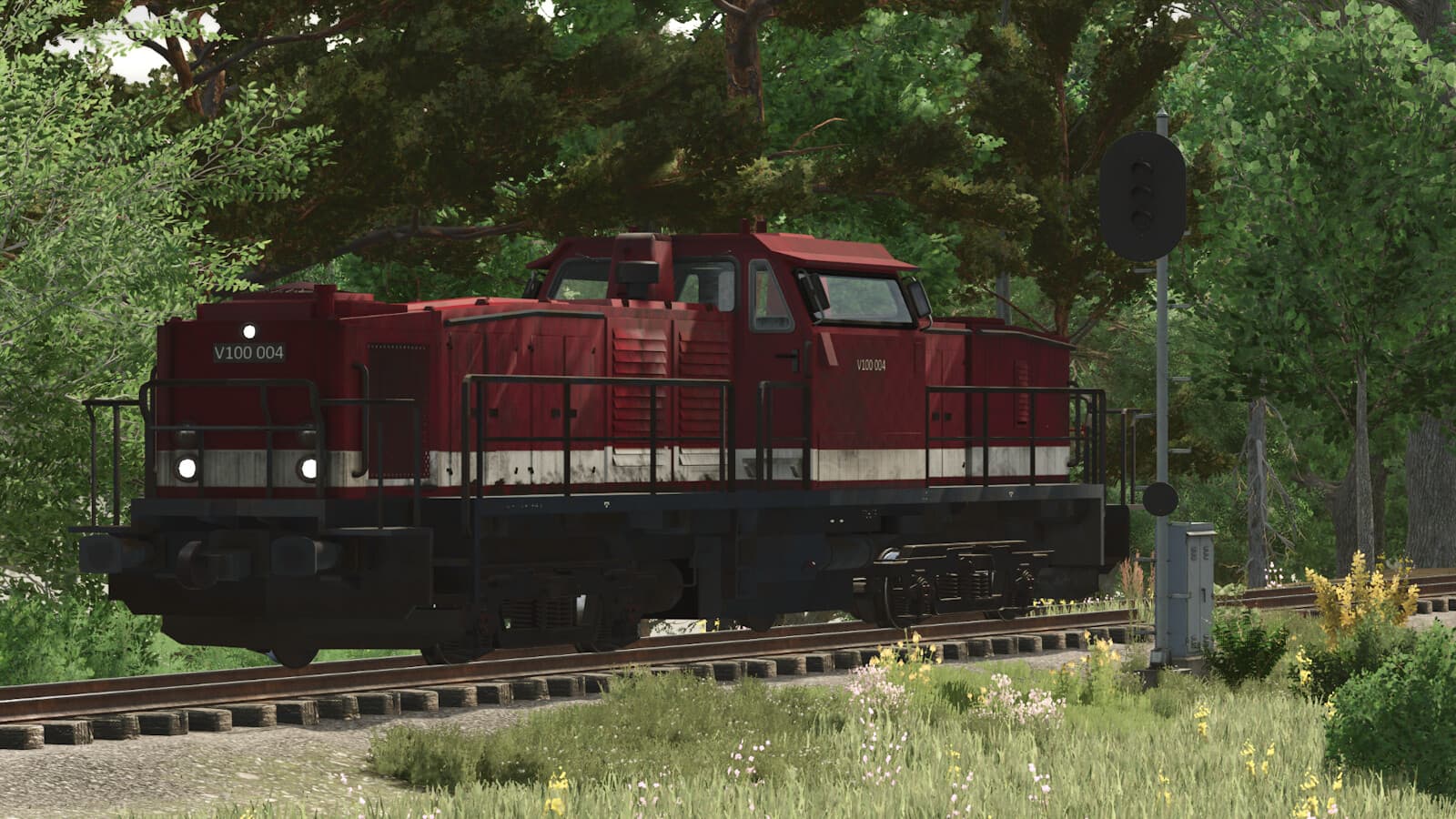 Diesel Locomotive "V100" (Prefab*) 6