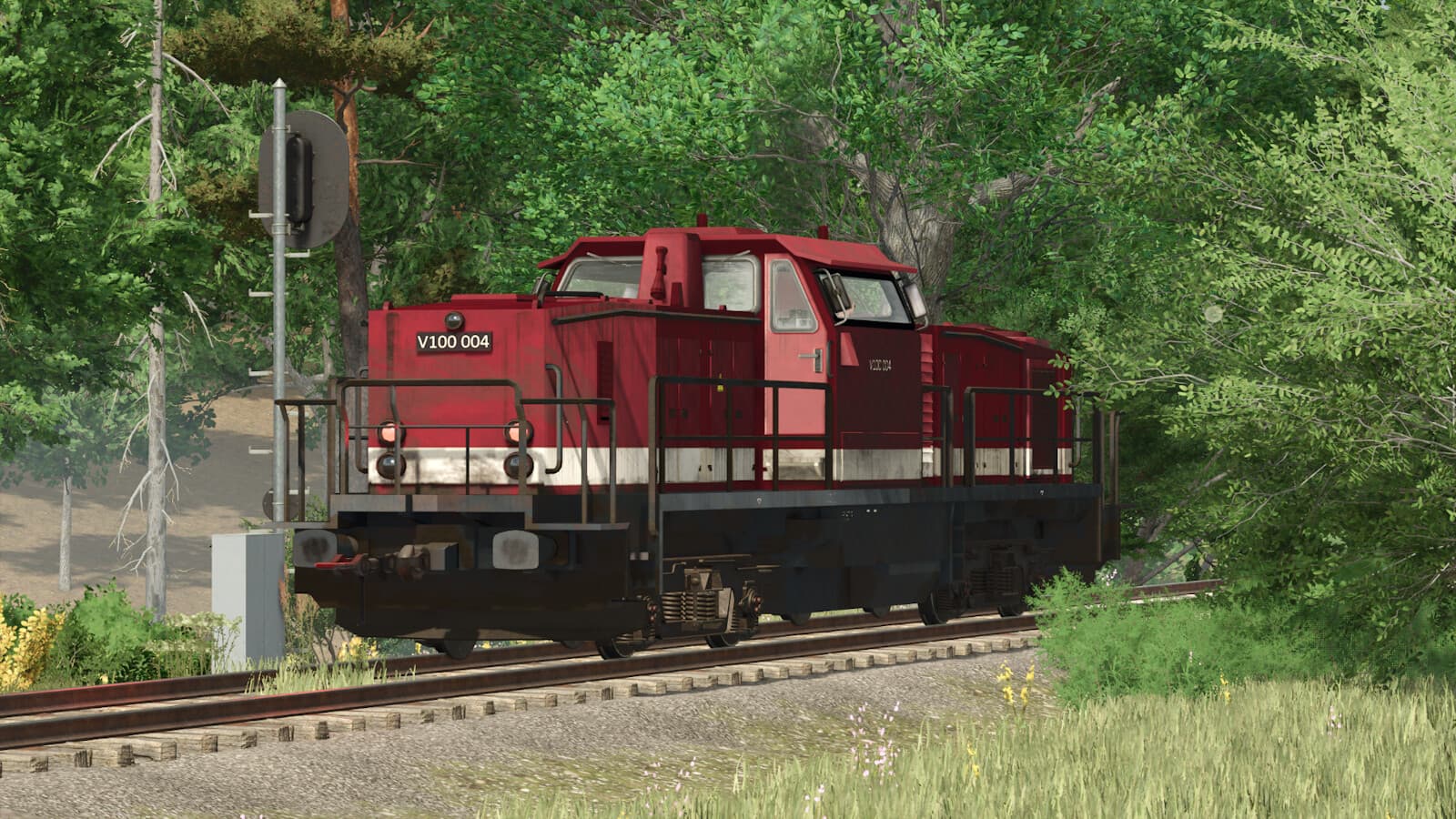 Diesel Locomotive "V100" (Prefab*) 5