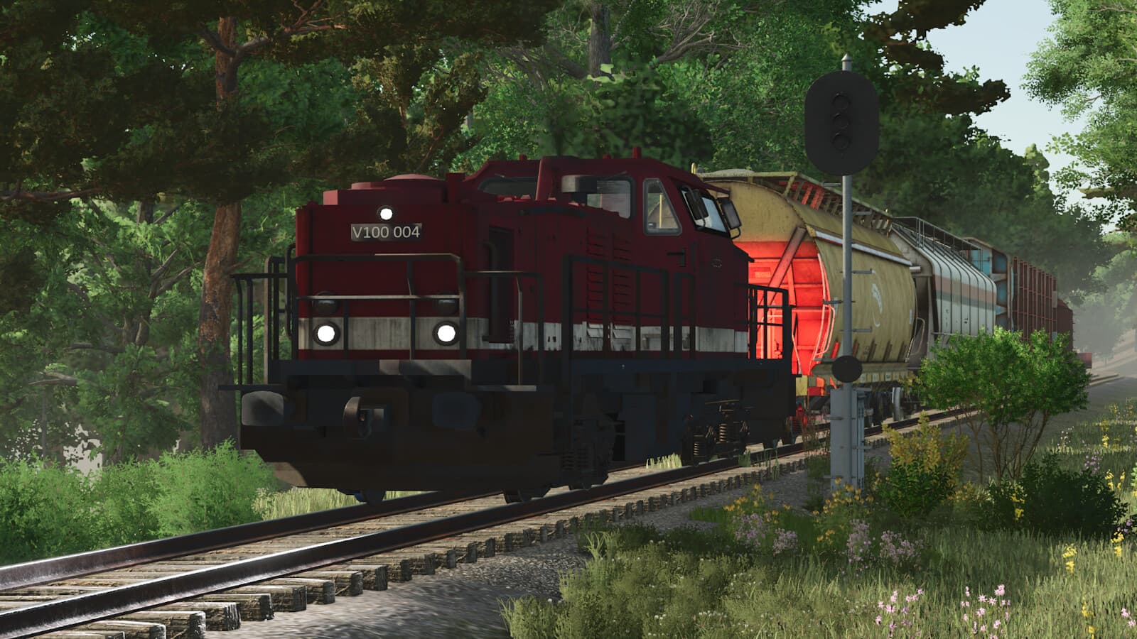 Diesel Locomotive "V100" (Prefab*) 4