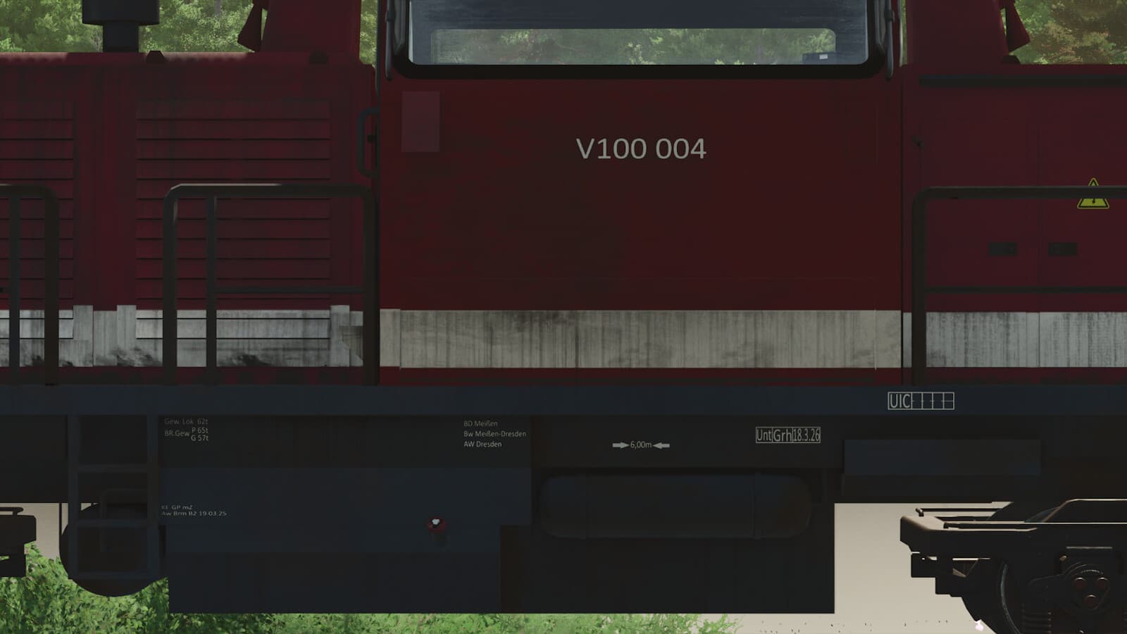 Diesel Locomotive "V100" (Prefab*) 3