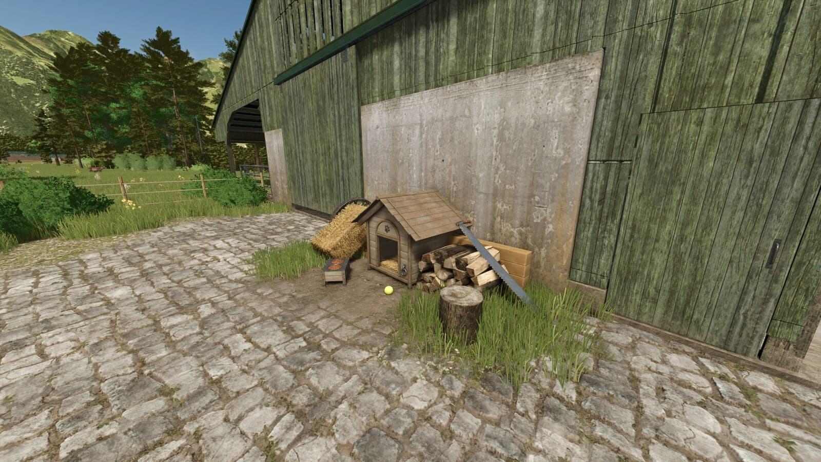 Dog House With Decoration 3