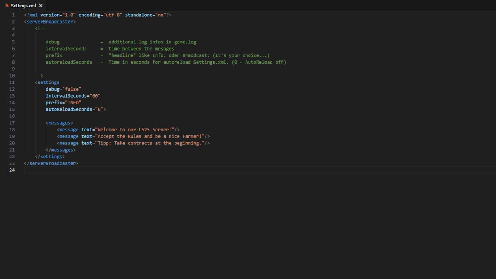 EBC2 Server Messages 2