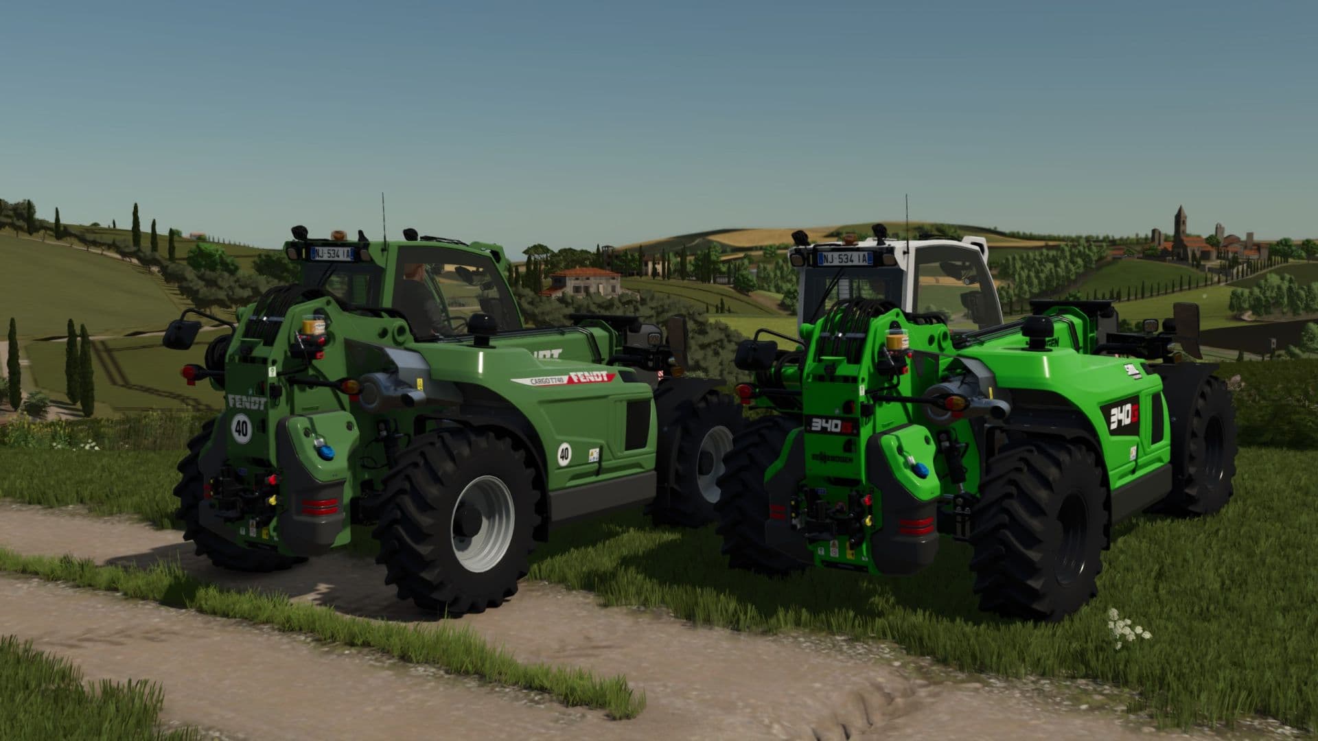 Fendt Cargo T740 / Sennebogen 340G 4