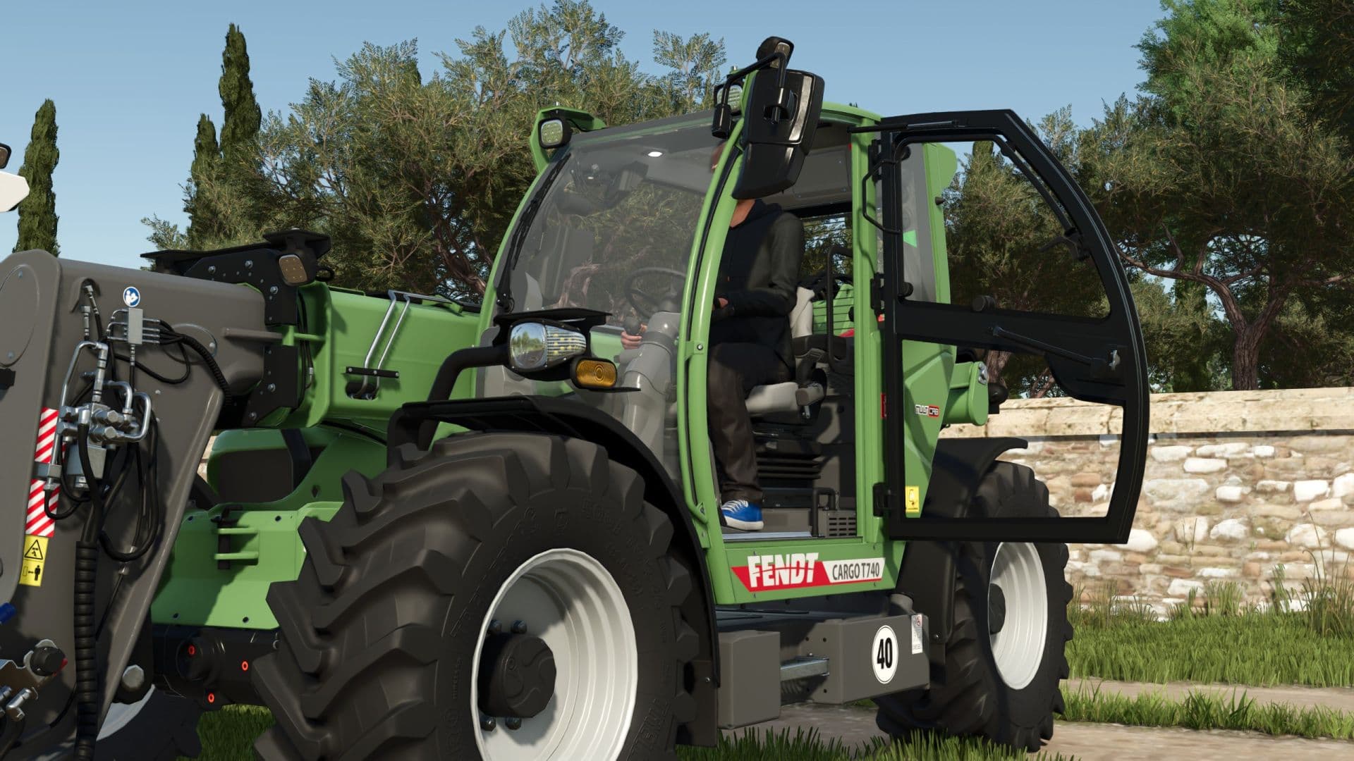 Fendt Cargo T740 / Sennebogen 340G 3