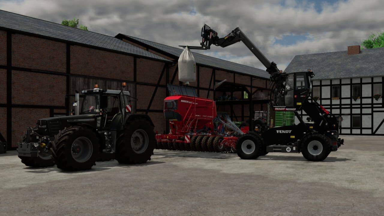 Fendt Cargo T740 / Sennebogen 340G 2