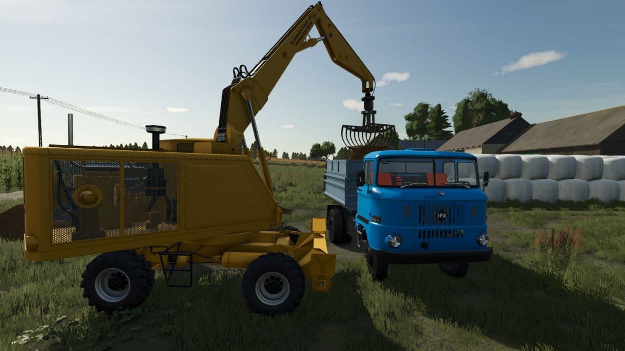 Fortschritt T174 Weimar Bagger 2