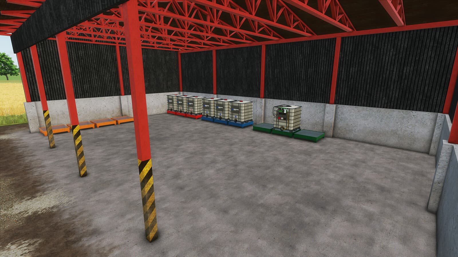 Fuel Tank With Grating 3
