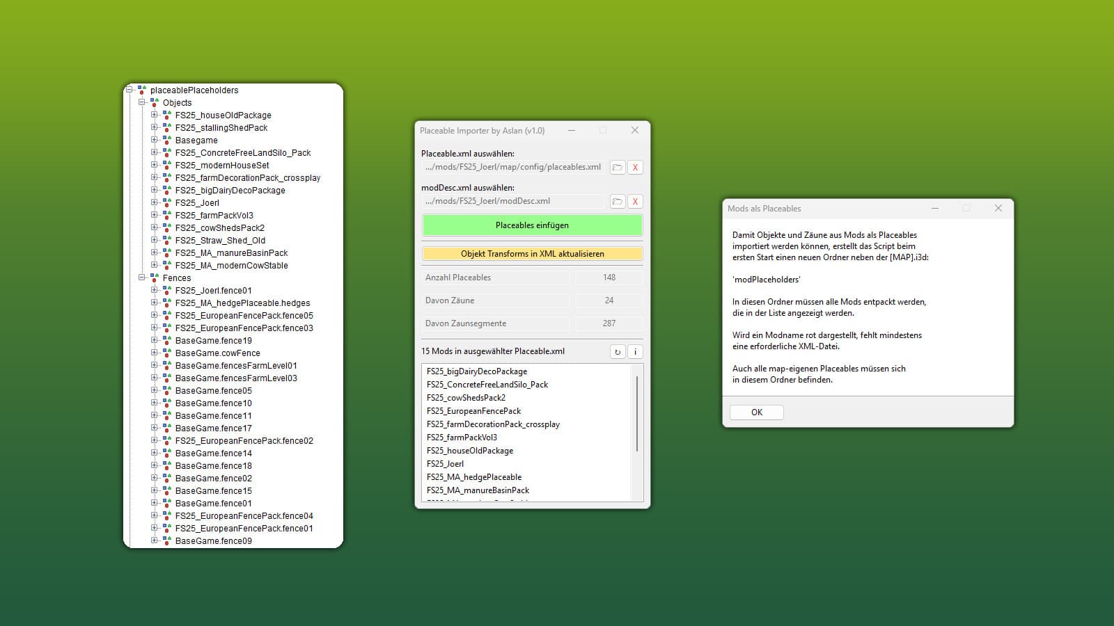GE10 Script - Placeable Importer (Prefab*) 3