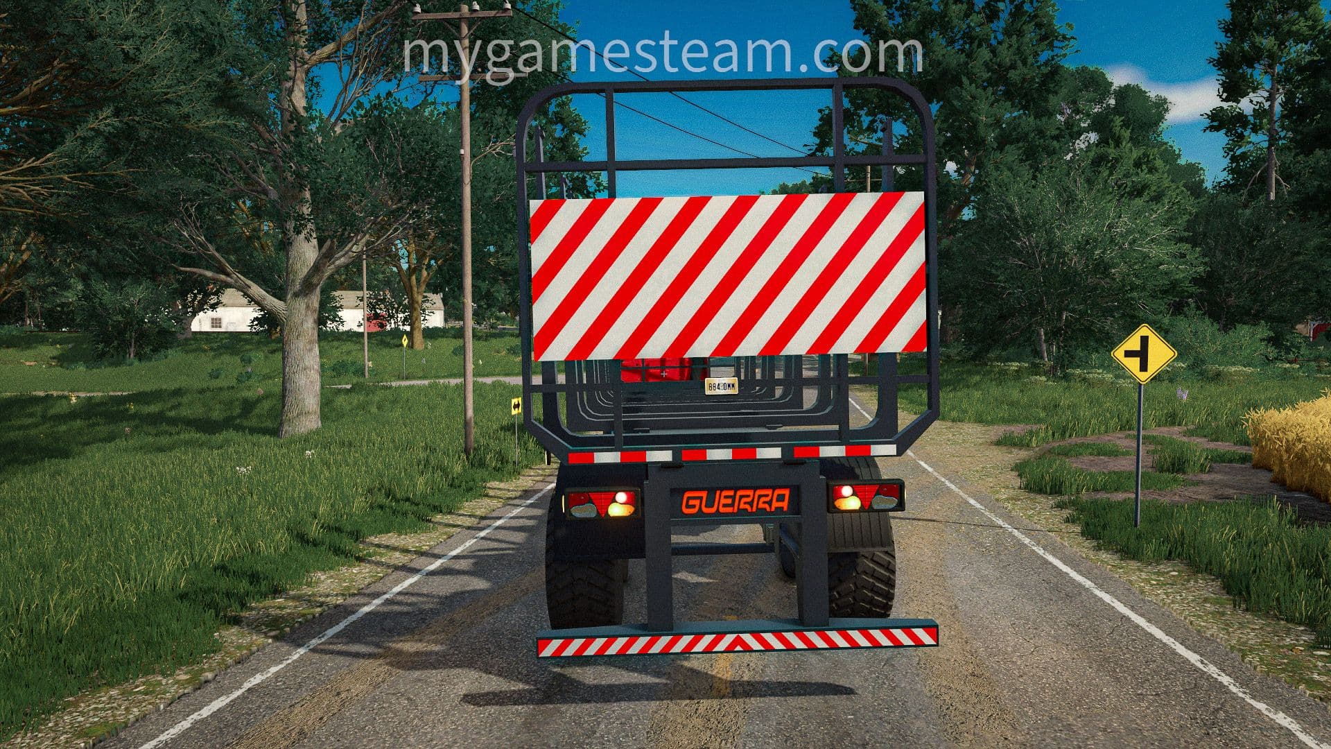 Guerra Wood Transport Trailer 5