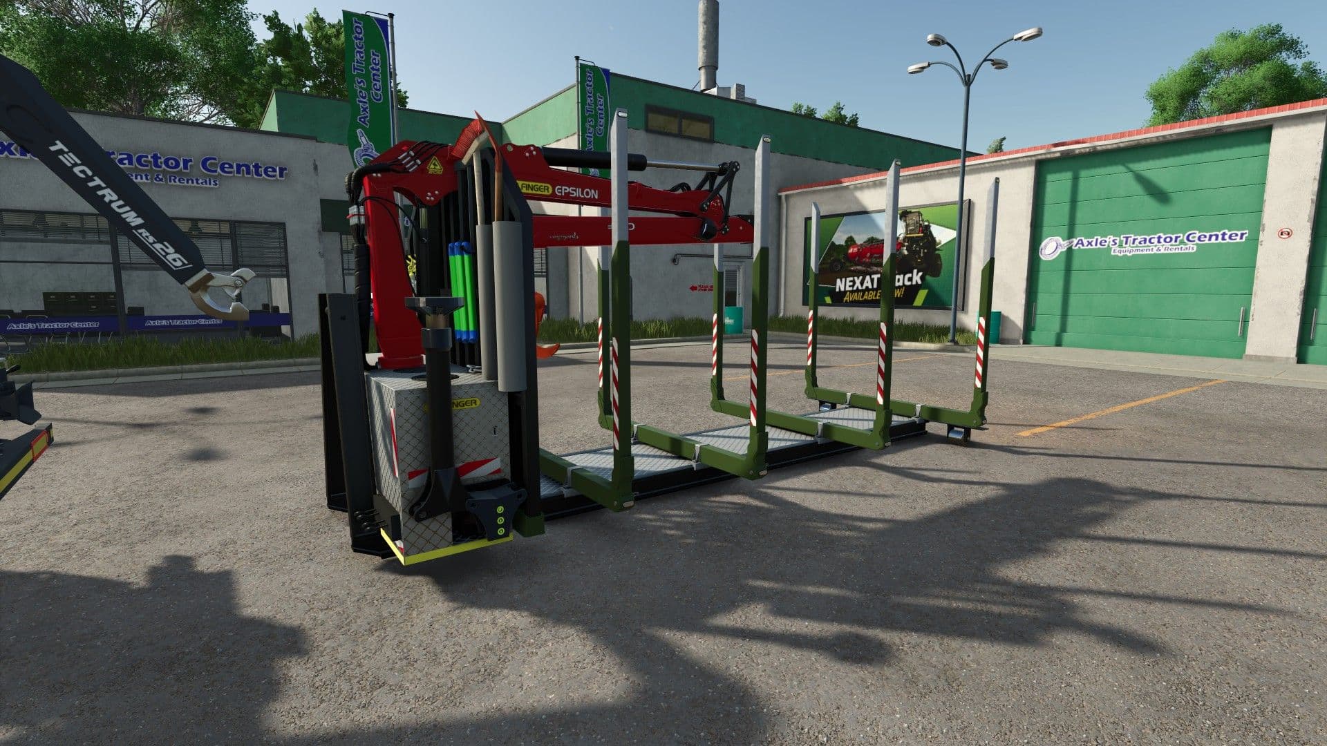 HKL Forestry platform with cran 6
