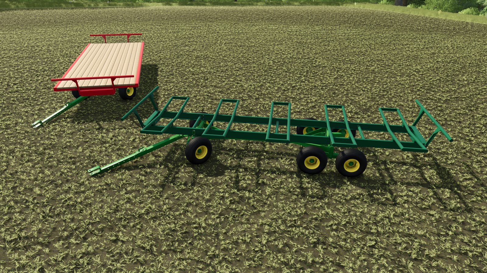 John Deere 1275 Bale Wagons