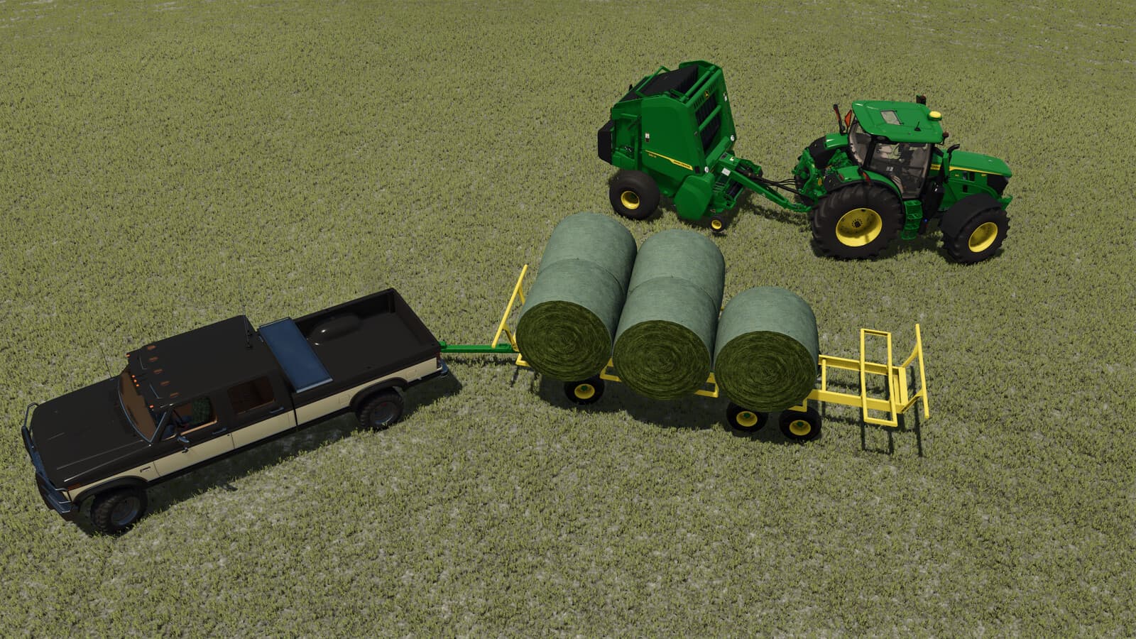 John Deere 1275 Bale Wagons 6