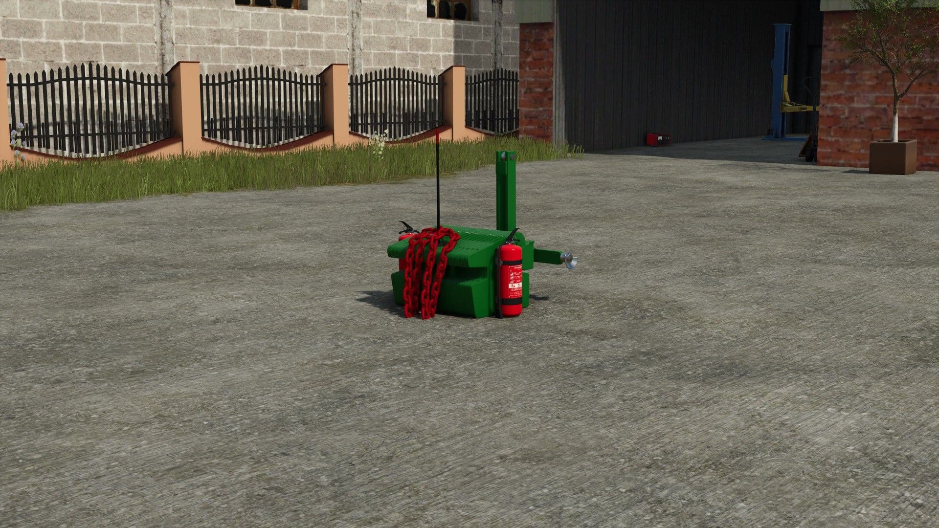 John Deere weight