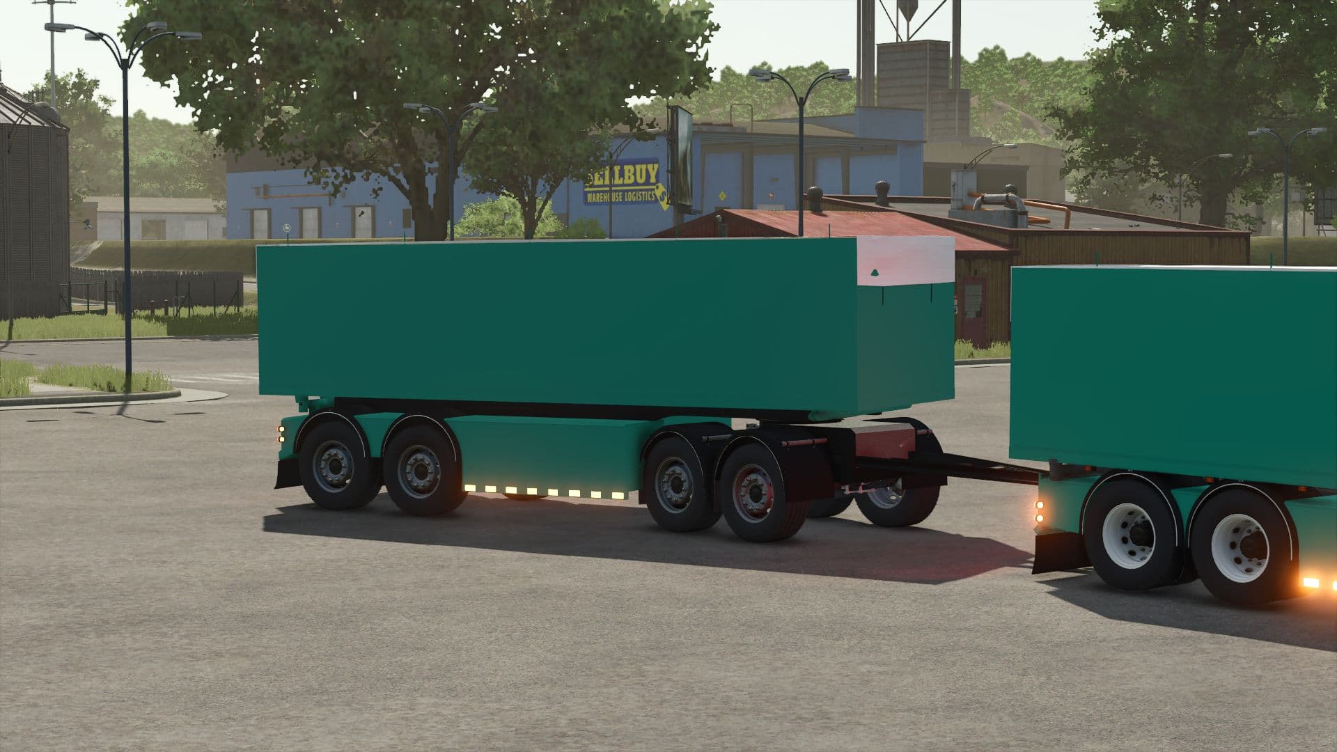 Lundby Flyer truck trailer