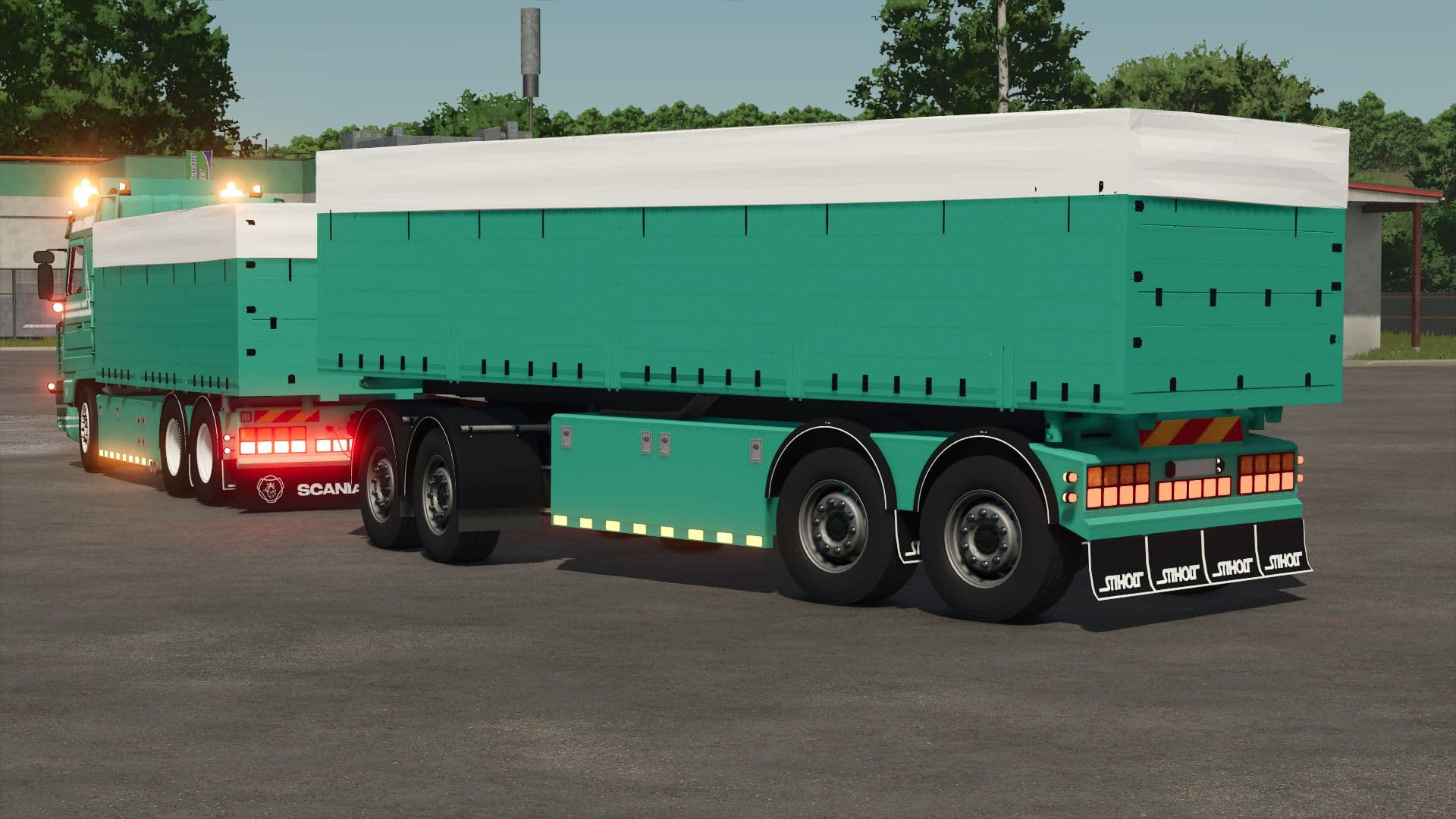 Lundby Flyer truck trailer 3