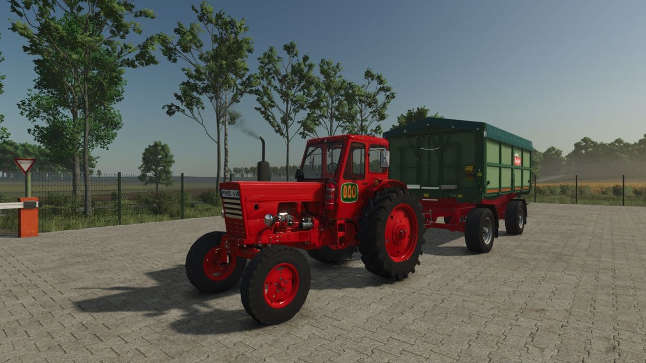 MTZ 50 with stork loader 2