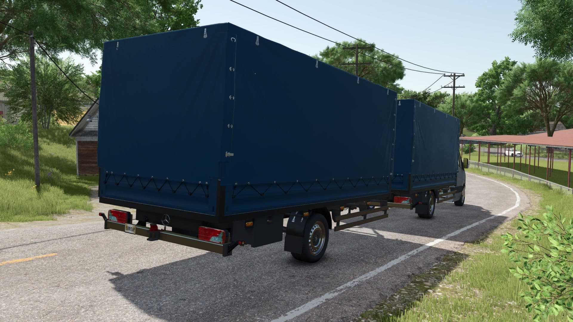 Mercedes-Benz Sprinter trailer 3