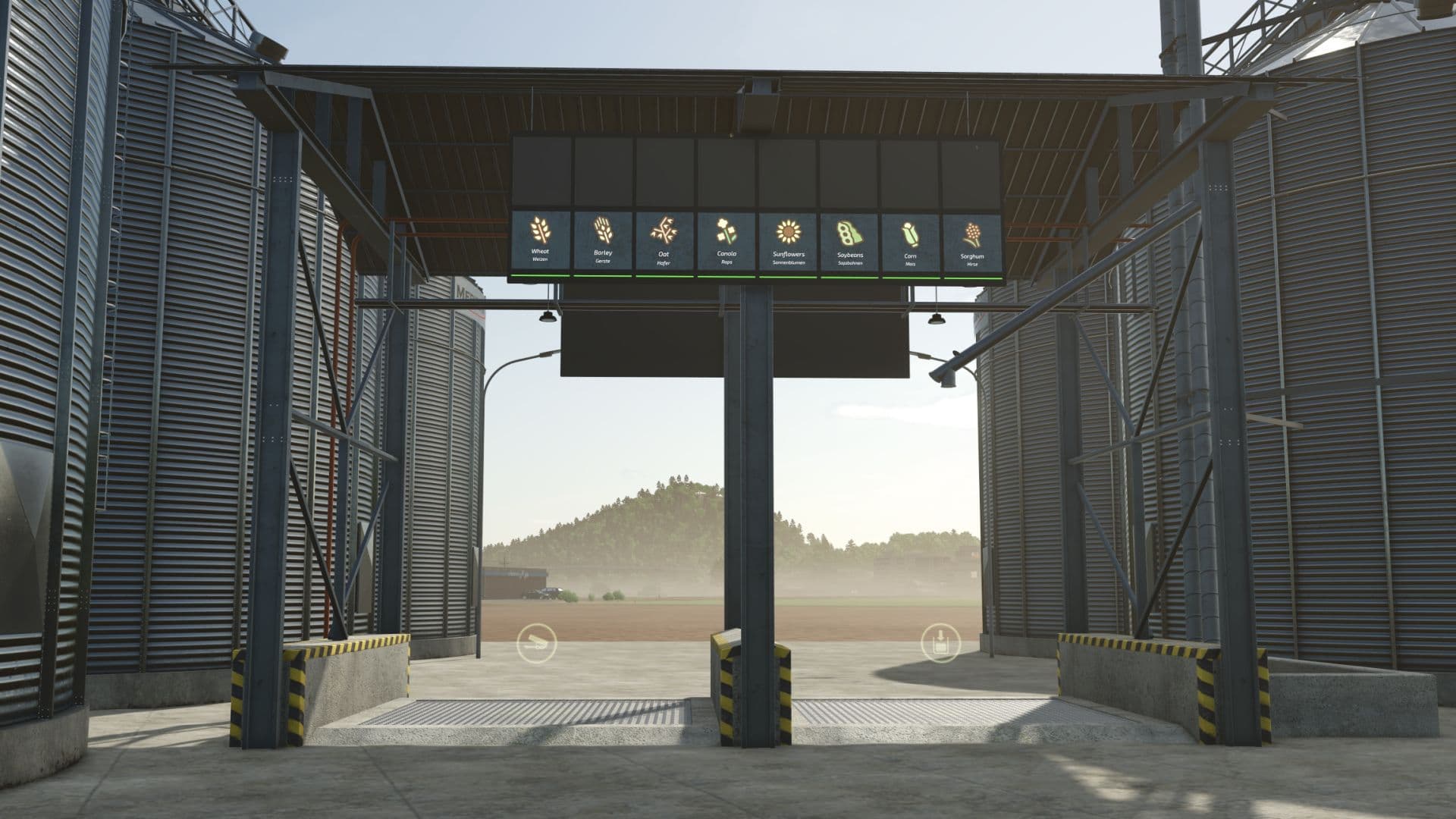 Modern grain silo 3