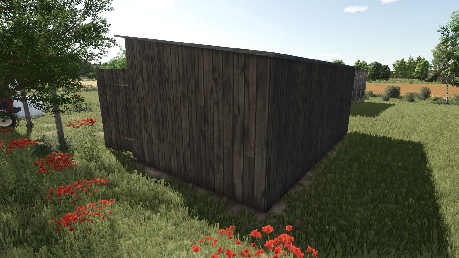 Old wooden garage 2