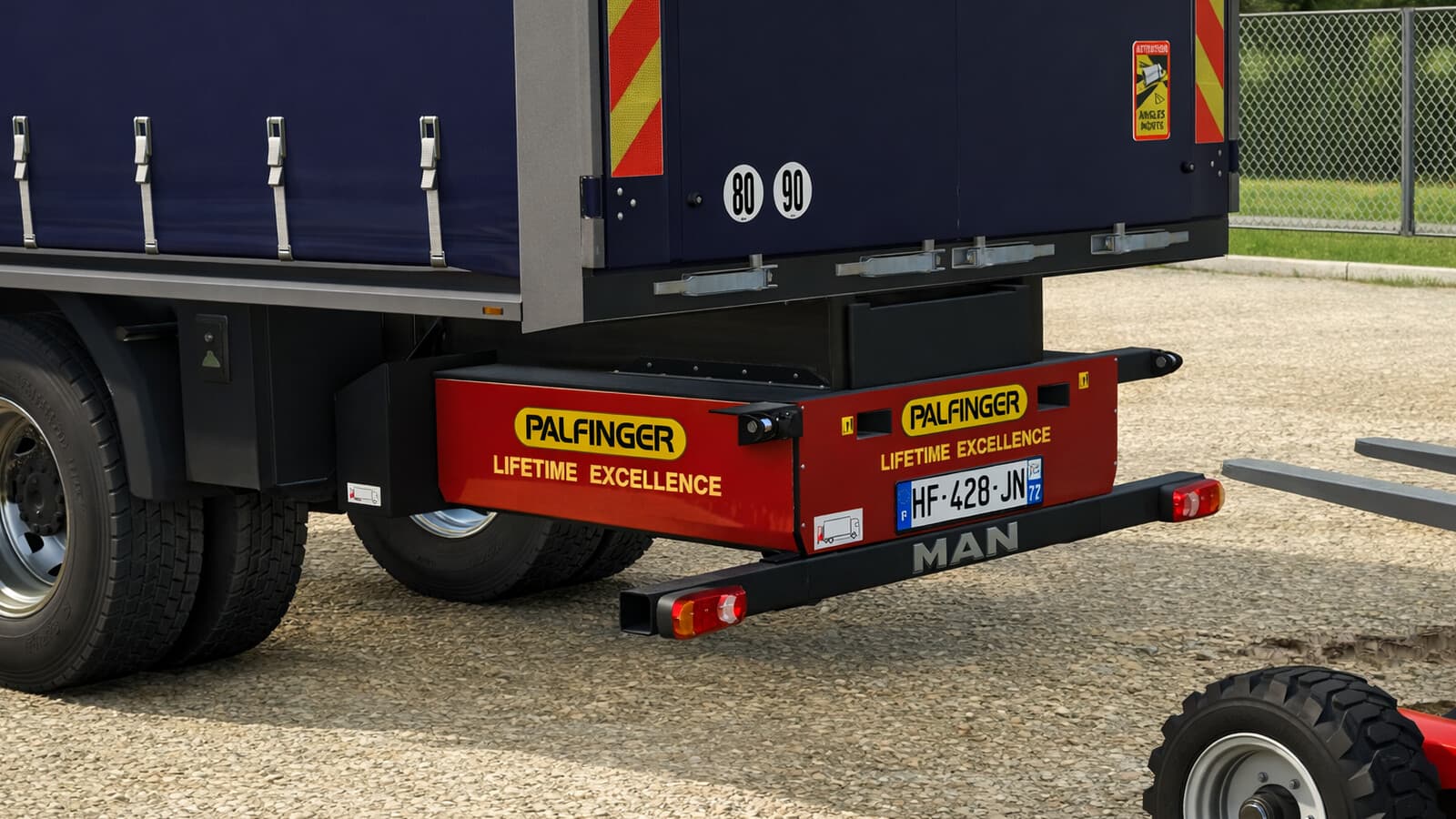Palfinger FLC-253 Hitch System (Prefab*) 4
