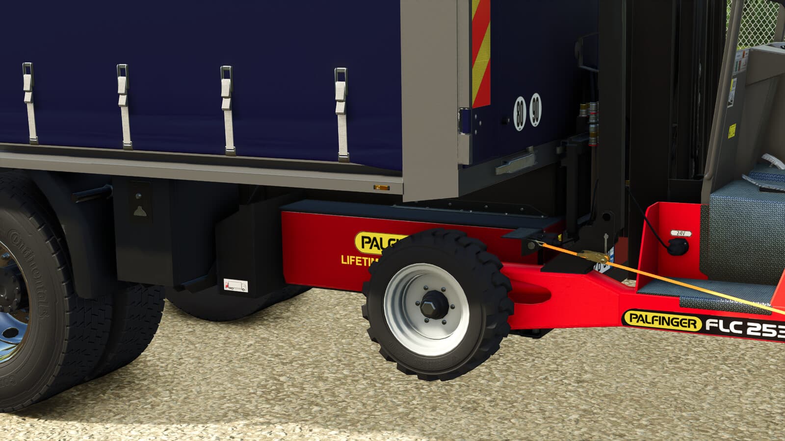 Palfinger FLC-253 Hitch System (Prefab*) 3