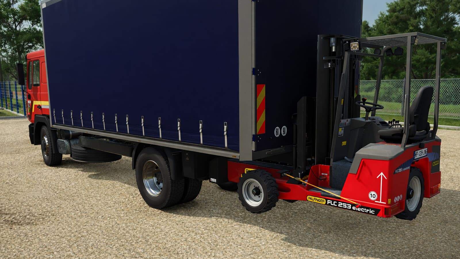 Palfinger FLC-253 Hitch System (Prefab*) 2