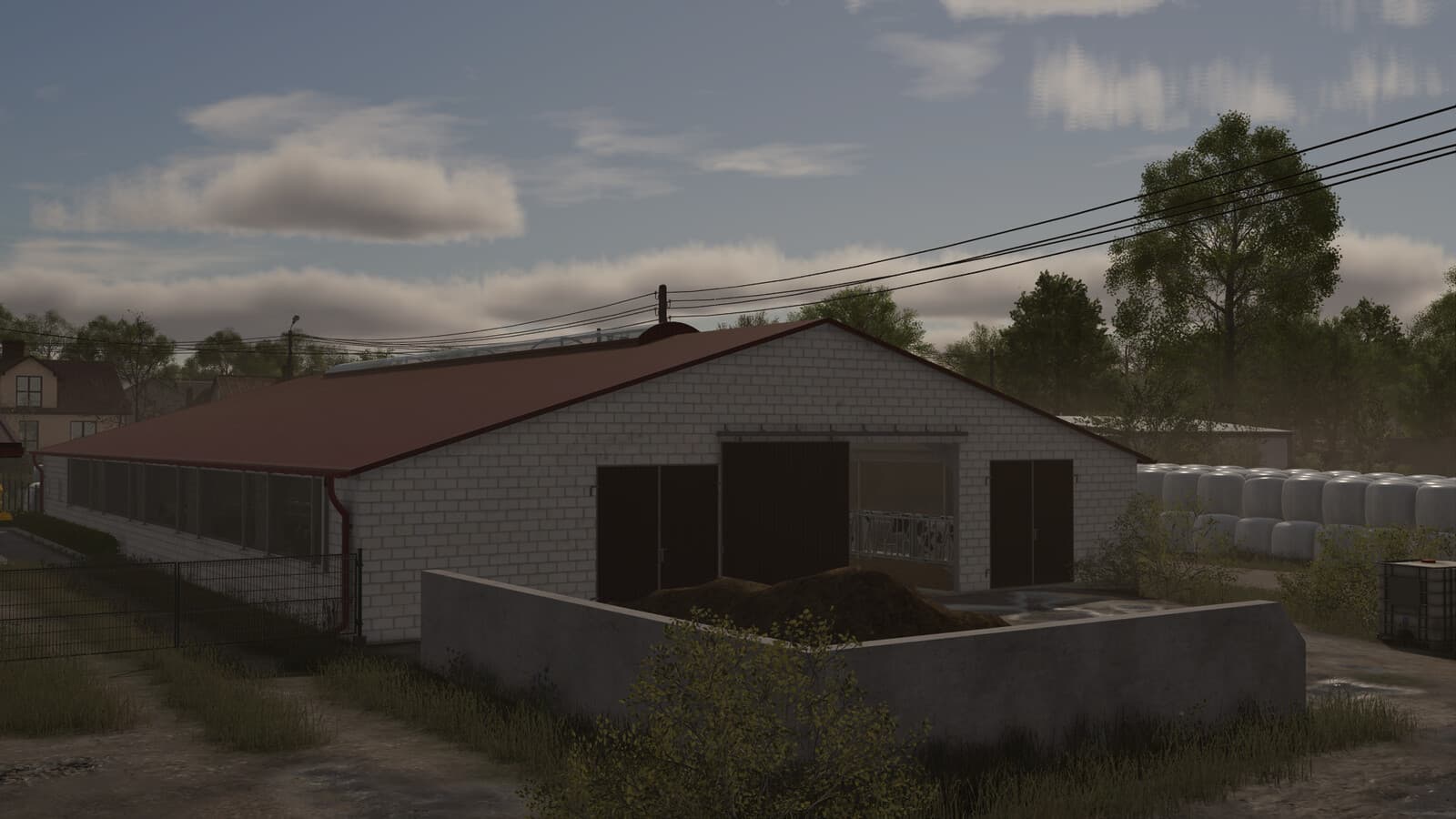Red Roof Cow Barn 3