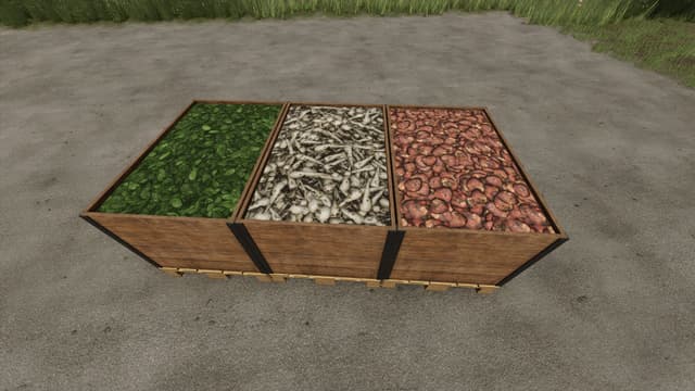 Root crops pallet