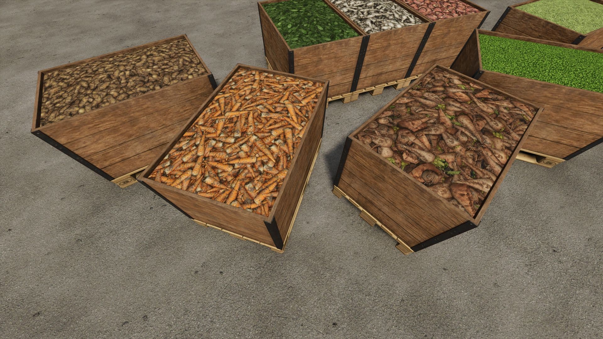 Root crops pallet 2