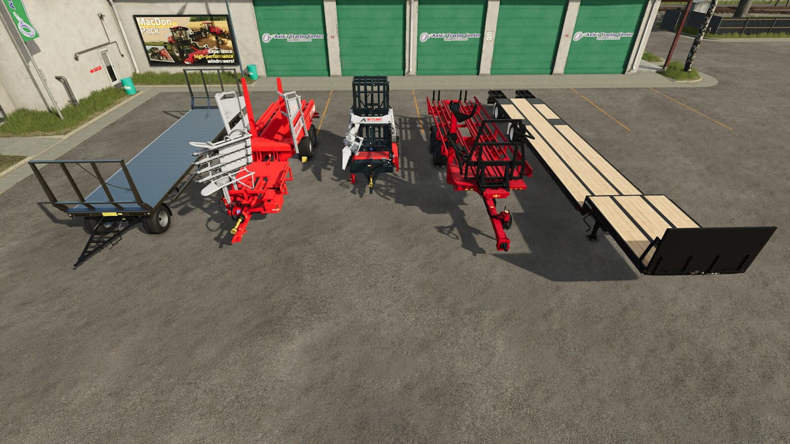 Selectable Bale Capacity Pack 5