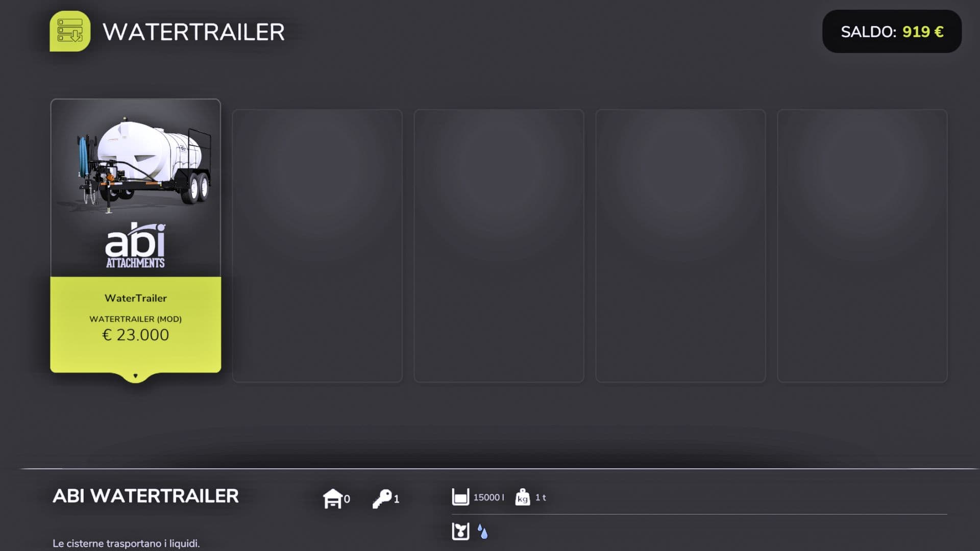 Water trailer 2