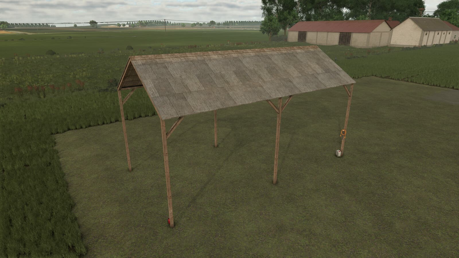 Wooden Machine Shed 3