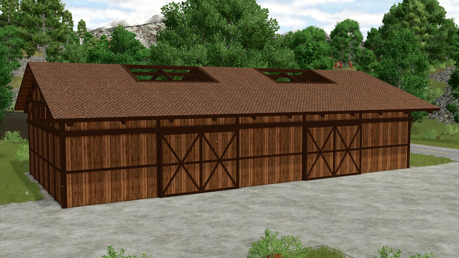 Wooden Sheds Pack 4