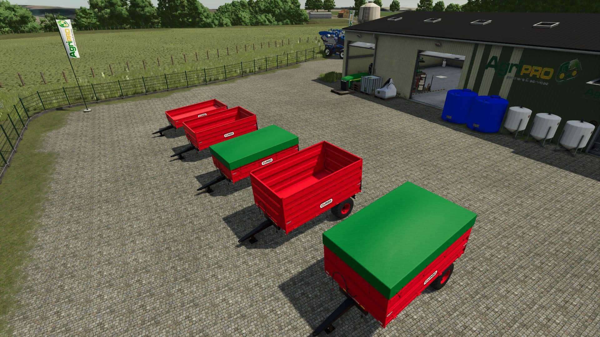 1 Axle Cargo Tipper