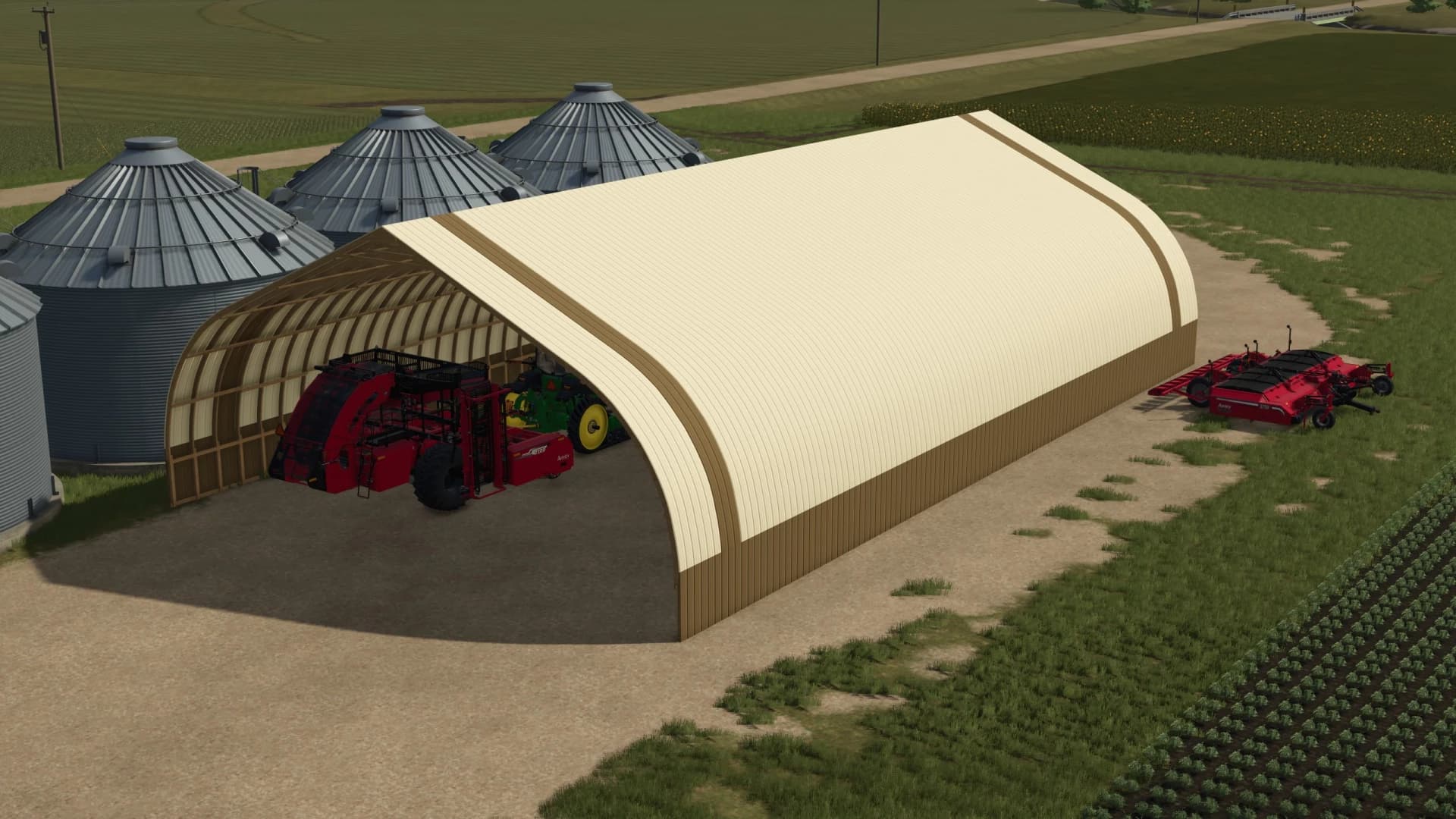 110x60 Drive Through Shed