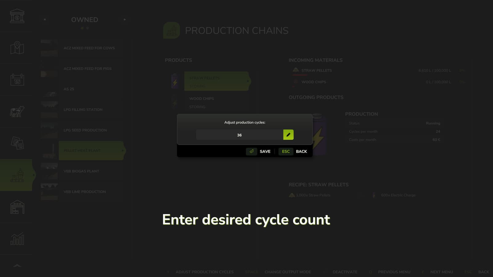 Adjust Production Points 6
