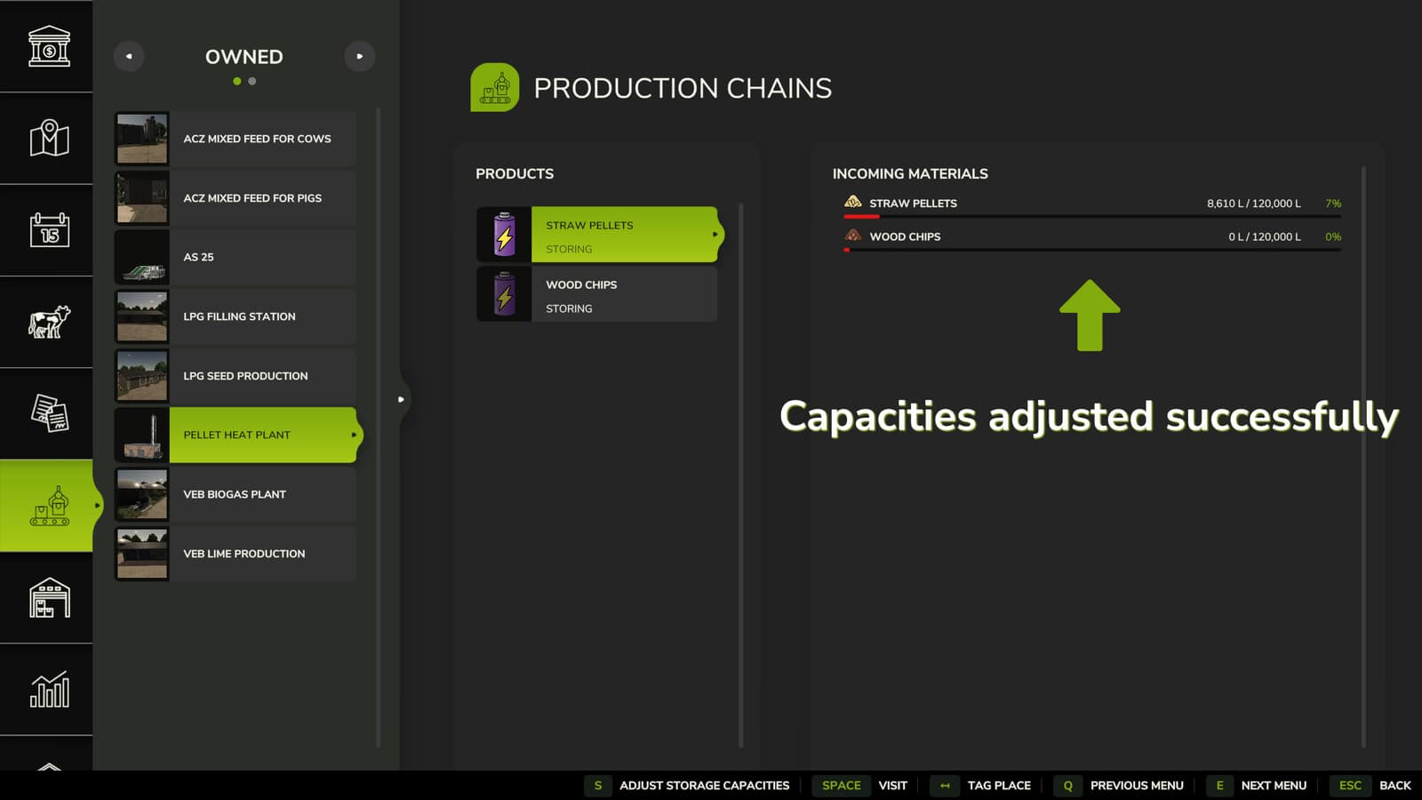 Adjust Production Points 2