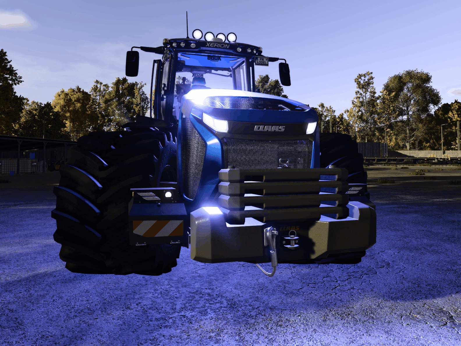 BGUK CUSTOM CLAAS EXERION 12